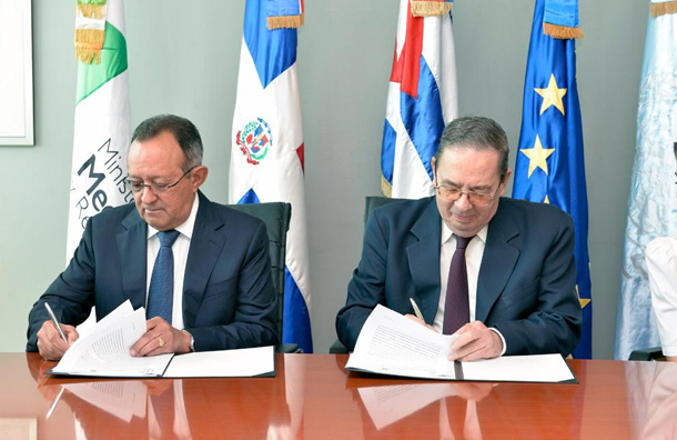 Cuba y R.D. firman convenio para protección del medio ambiente