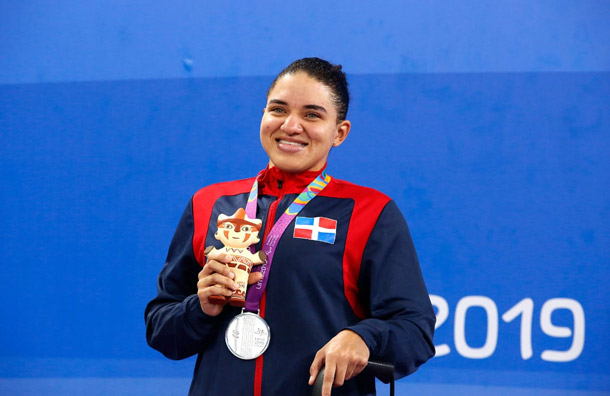 Alejandra Aybar gana plata en los Parapanamericanos 2019