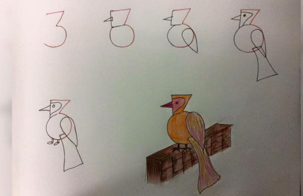 Solo con números y letras puedes enseñarle a tu hijo a hacer lindos dibujos  - Antena 7